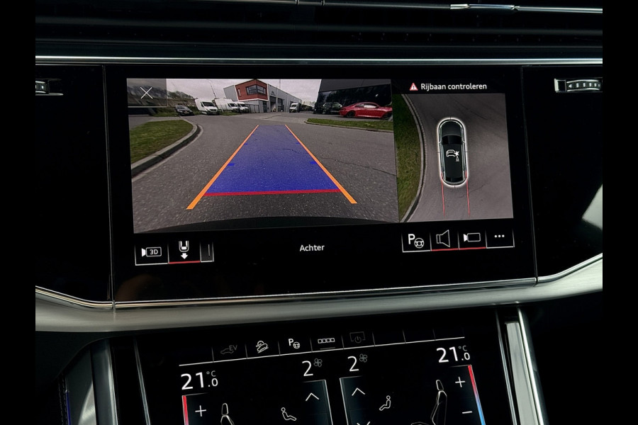 Audi Q8 60 TFSI e Competition | Pano | Luchtvering | B&O | Matrix | 360 | Carplay | Memory | NL Auto | Sfeerverichting | 1e eig.