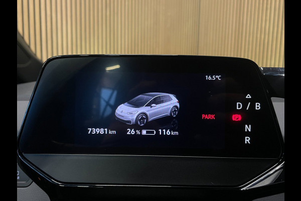 Volkswagen ID.3 Pro 62 kWh|91%SOH|STOEL-, STUURVERW|ANDROID/APPLE CARPLAY|ACC|CRUISE,CLIMATE CONTROL|NL-AUTO|NAP|INCL.BTW|1e EIG.|