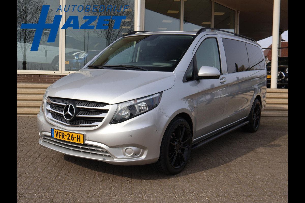 Mercedes-Benz Vito 114 CDI 136 PK AUT. LANG DUBBEL CABINE + LEDER | 19 INCH LMV | TREKHAAK | NAVIGATIE