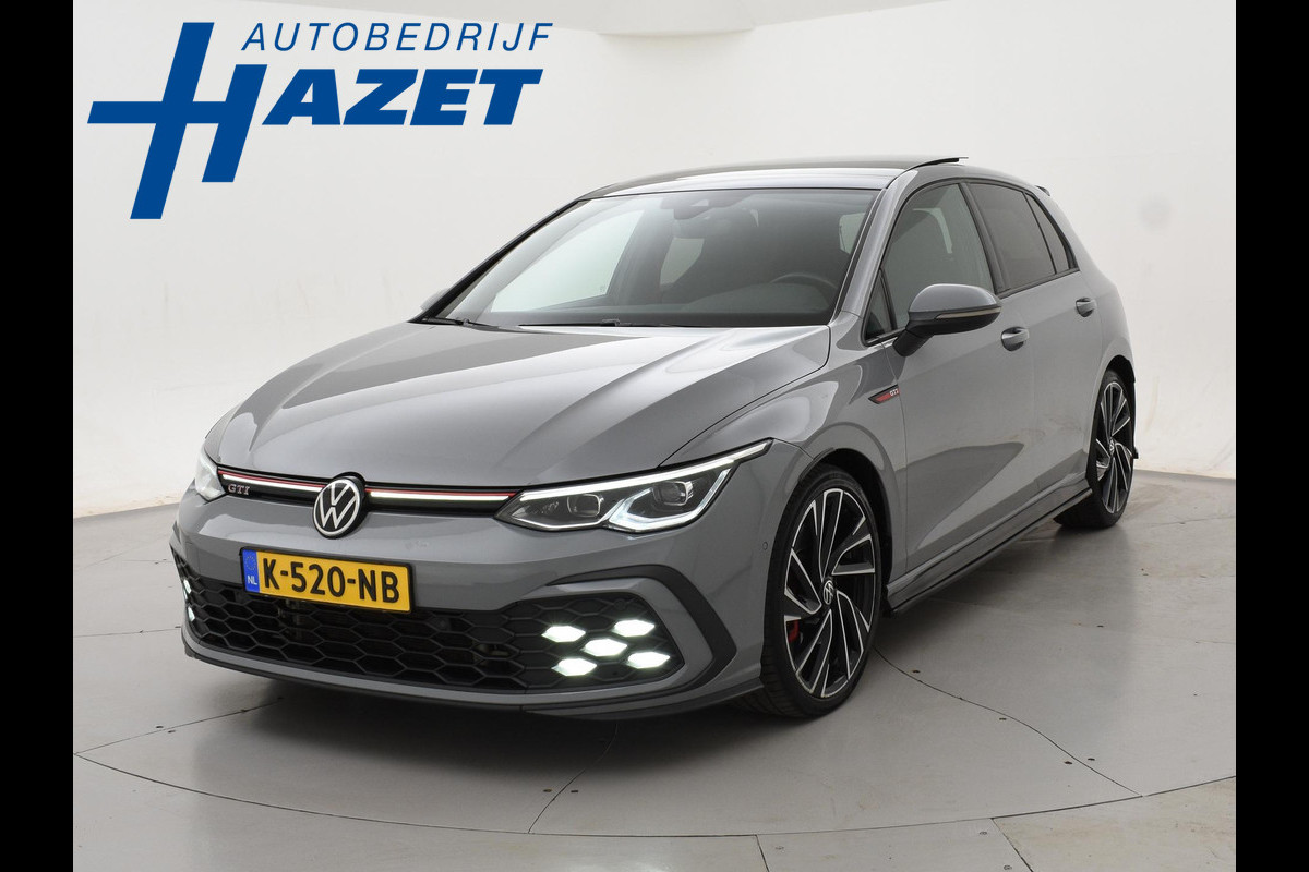 Volkswagen Golf 2.0 TSI GTI 245 PK + PANORAMA | MOONSTONE GREY | SFEERVERL. | CAMERA | ACC | 19 INCH | STUURVERW.