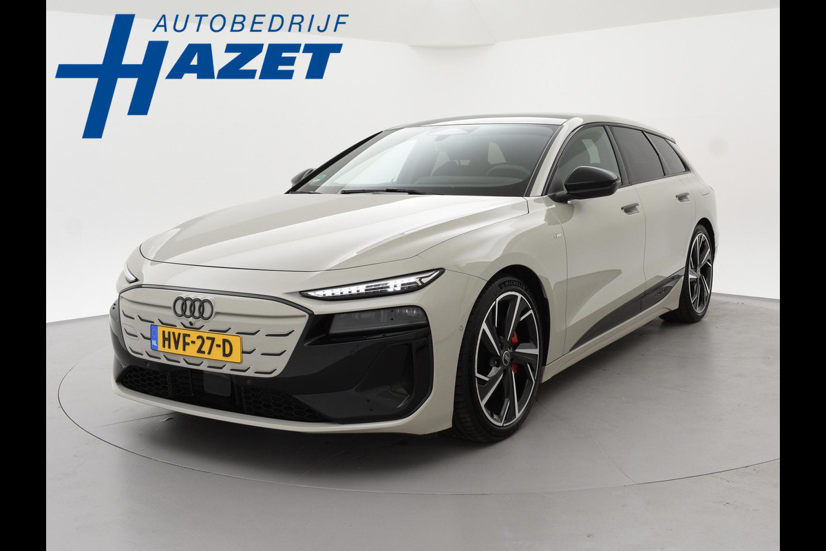 Audi A6 E-TRON S EDITION PERFORMANCE 100 kWh + PANORAMA | 21 INCH | LUCHTVERING | BIJRIJDER DISPLAY | TECH PRO