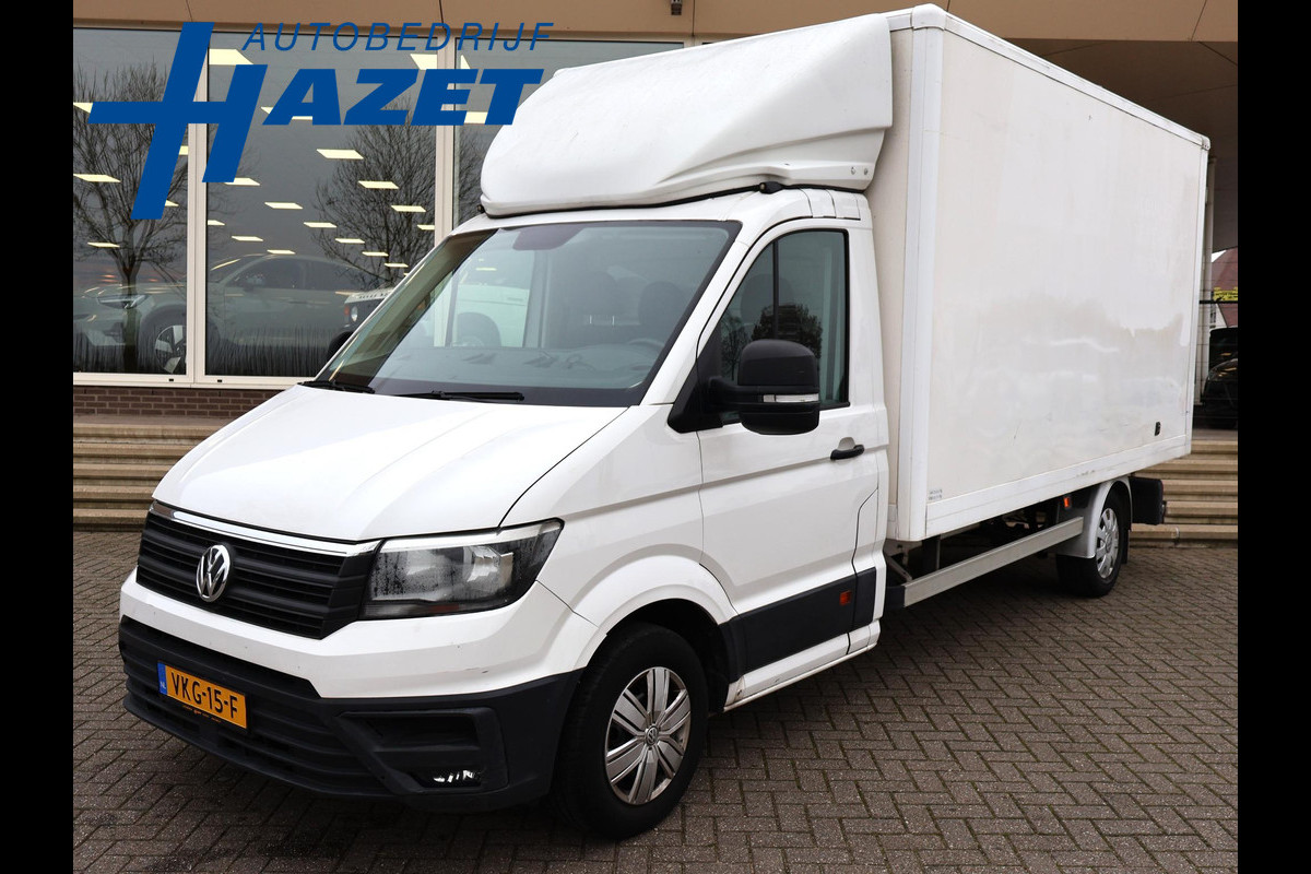Volkswagen Crafter 35 2.0 TDI 140 PK EURO 6 BAKWAGEN MEUBELBAK + APPLE CARPLAY | AIRCO | GEVEERDE STOEL