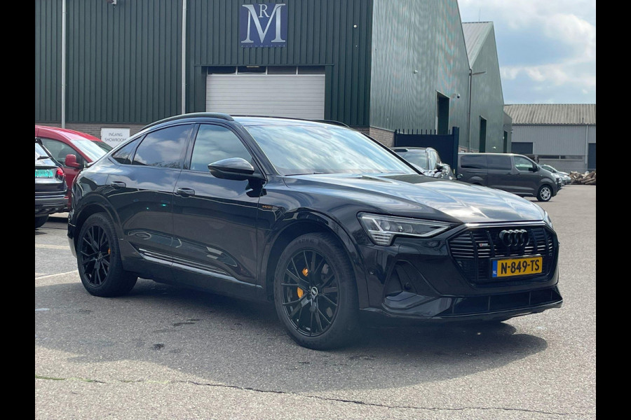 Audi e-tron Sportback 55 quattro S edition 95 kWh VAN € 39.900,- VOOR € 36.877,- UW LENTEVOORDEEL  € 3.023,-! | SOH 95% | S LINE BLACKLINE  | B&O AUDIO | ADAPTIVE CRUISE | 360 CAMERA | KEYLESS ENTRY