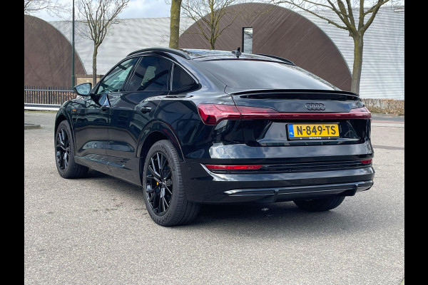Audi e-tron Sportback 55 quattro S edition 95 kWh VAN € 39.900,- VOOR € 36.877,- UW LENTEVOORDEEL  € 3.023,-! | SOH 95% | S LINE BLACKLINE  | B&O AUDIO | ADAPTIVE CRUISE | 360 CAMERA | KEYLESS ENTRY