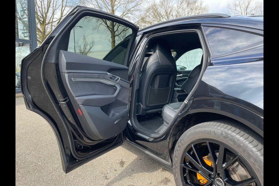 Audi e-tron Sportback 55 quattro S edition 95 kWh VAN € 39.900,- VOOR € 36.877,- UW LENTEVOORDEEL  € 3.023,-! | SOH 95% | S LINE BLACKLINE  | B&O AUDIO | ADAPTIVE CRUISE | 360 CAMERA | KEYLESS ENTRY