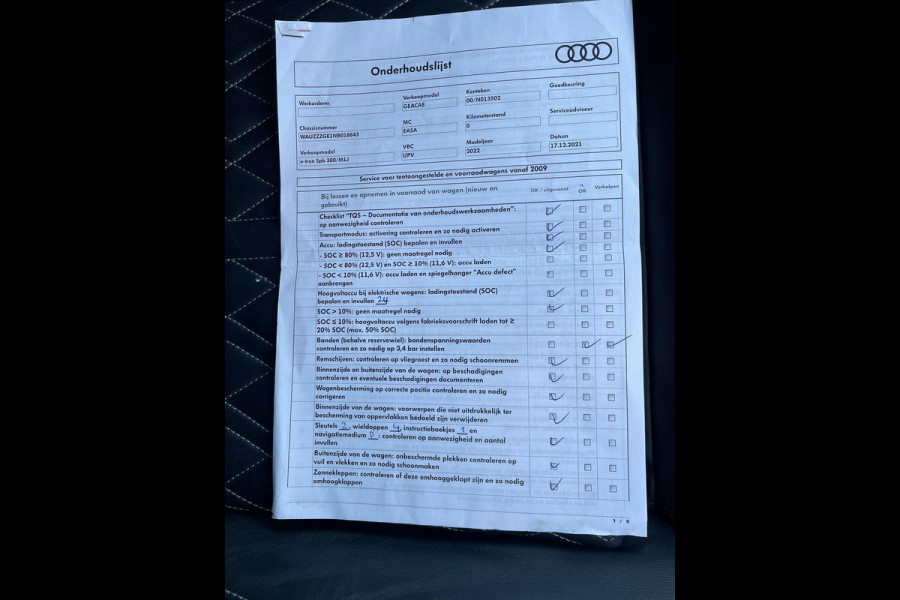 Audi e-tron Sportback 55 quattro S edition 95 kWh VAN € 39.900,- VOOR € 36.877,- UW LENTEVOORDEEL  € 3.023,-! | SOH 95% | S LINE BLACKLINE  | B&O AUDIO | ADAPTIVE CRUISE | 360 CAMERA | KEYLESS ENTRY