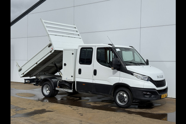 Iveco Daily 35C14 2.3 Kipper Dubbele Cabine Dubbellucht 6 Stoelen Airco Cruise Control Trekhaak Luchtgeveerde stoel