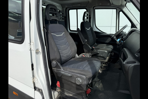 Iveco Daily 35C14 2.3 Kipper Dubbele Cabine Dubbellucht 6 Stoelen Airco Cruise Control Trekhaak Luchtgeveerde stoel