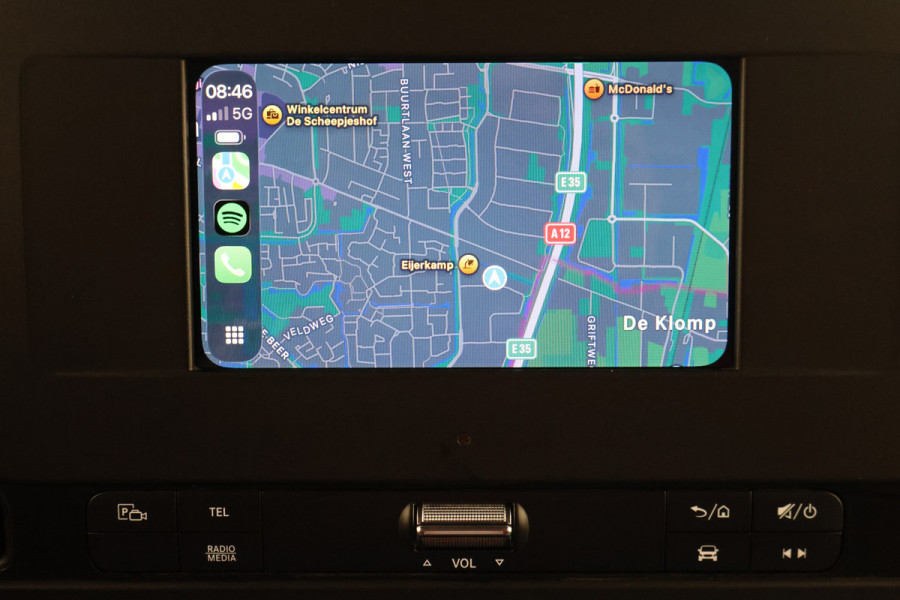 Mercedes-Benz Sprinter 317 CDI Automaat L2H1 3-Zits, Cruise, Camera, Apple Carplay, LED, Zonneklep, DAB, Trekhaak, 18''