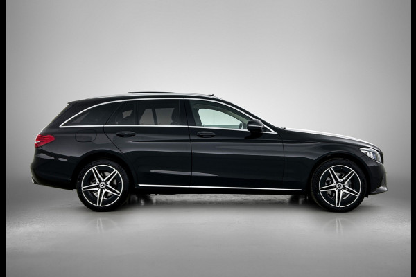 Mercedes-Benz C-Klasse Estate 180 Business Solution Avantgarde Trekhaak | Panoramadak | Multi spaaks lichtmetalen velgen | Navigatie | Parking support | Inclusief 24 maanden MB Certified garantie voor Europa.