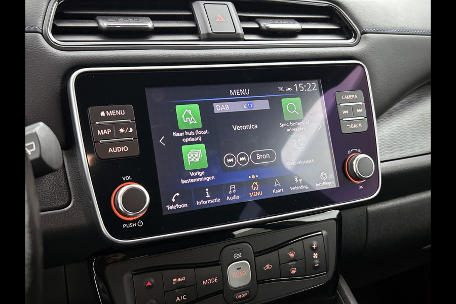 Nissan Leaf Electric+ 62kWh SOH 94% / Pdc.+Camera /Navigatie / Airco-ecc./ Stoelverwarming / Apk 09-2026