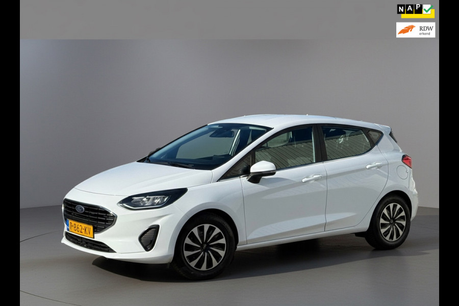 Ford Fiesta 1.0 EcoBoost 125 pk Hybrid Titanium, achteruitrijcamera, airco, NL auto met nap
