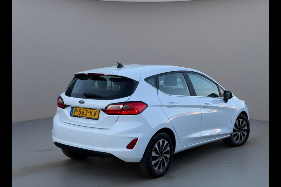 Ford Fiesta 1.0 EcoBoost 125 pk Hybrid Titanium, achteruitrijcamera, airco, NL auto met nap