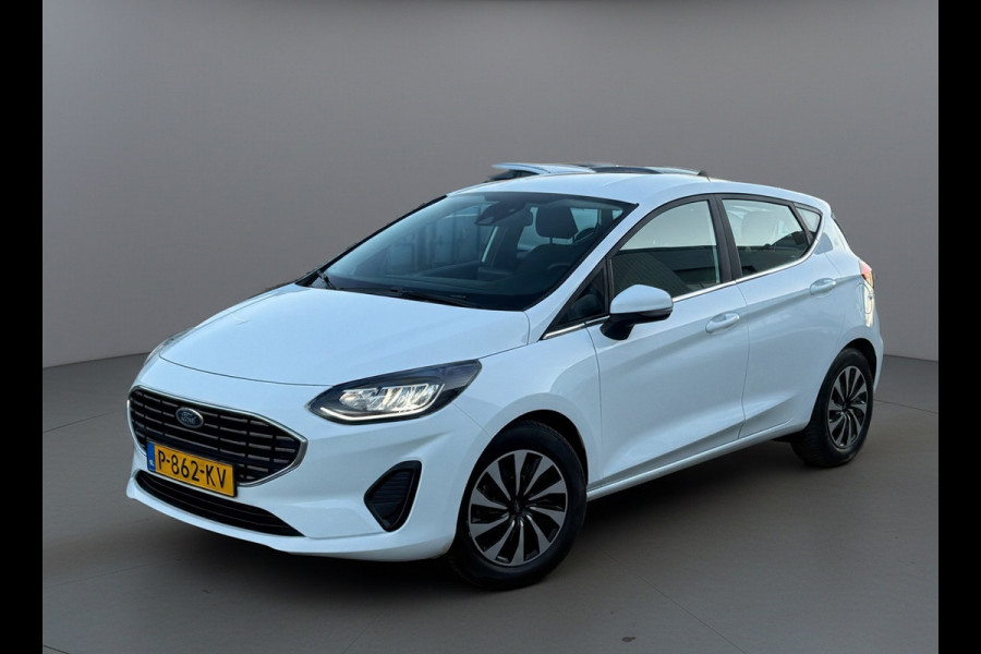 Ford Fiesta 1.0 EcoBoost 125 pk Hybrid Titanium, achteruitrijcamera, airco, NL auto met nap