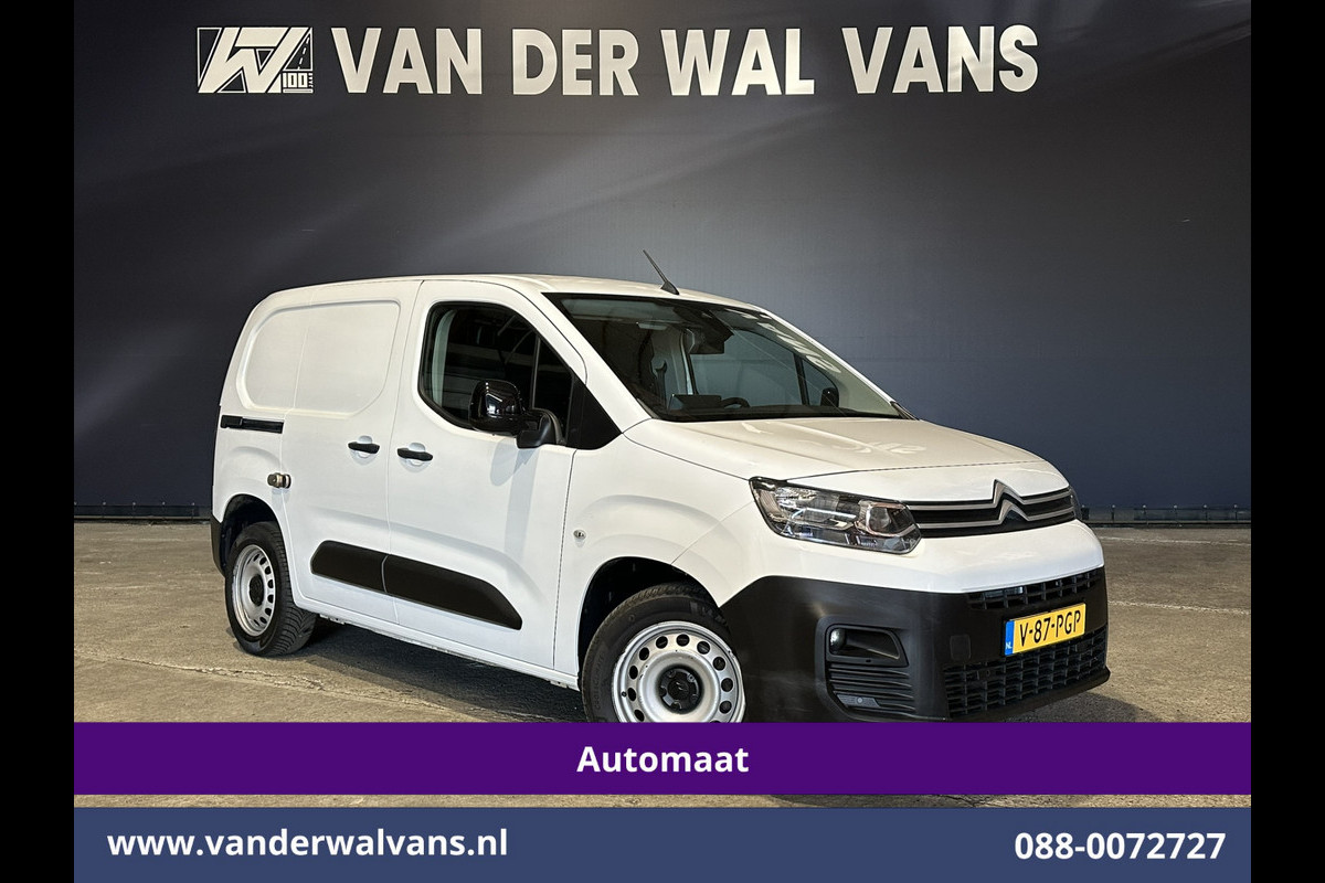 Citroën Berlingo 1.2 PureTech 130pk Automaat Benzine L1H1 Euro6 Airco | Navigatie | Camera | Apple Carplay | Cruisecontrol Android Auto, Parkeersensoren
