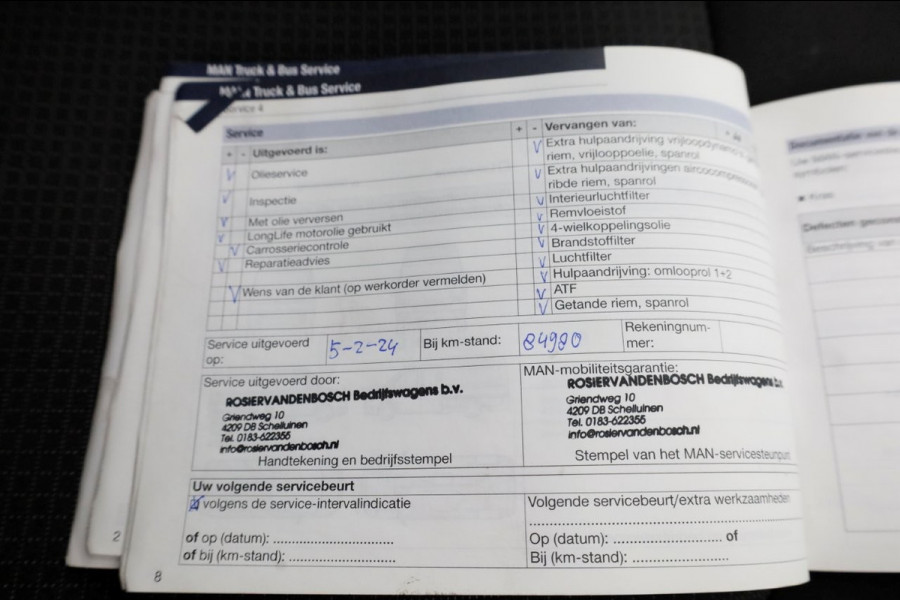 MAN TGE 3.180 2.0 177pk DSG-Automaat Bakwagen met achterdeuren 235cm Hoog 01-2023