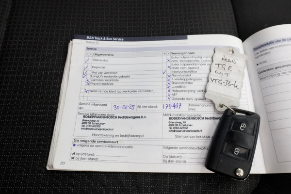 MAN TGE 3.180 2.0 177pk DSG-Automaat Bakwagen met achterdeuren 235cm Hoog 01-2023