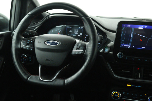 Ford Fiesta 1.0 EcoBoost Hybrid ST-Line X (TREKHAAK, CAMERA, STOEL/STUUR VERWARMING, CRUISE CONTROL ADAPTIEF, PARKEERSENSOREN)