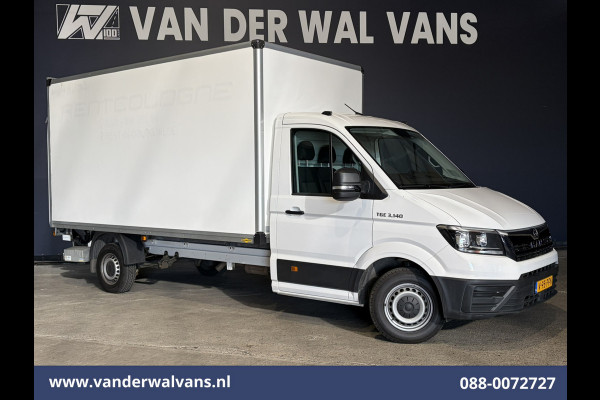 Volkswagen Crafter 2.0 141pk Bakwagen Laadklep Euro6 Airco | Apple Carplay | Android Auto Bijrijdersbank