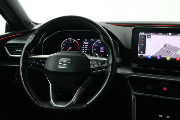Seat Leon Sportstourer 1.5 eTSI FR Launch Edition (DIGITALE COCKPIT, NAVIGATIE, CRUISE CONTROL ADAPTIEF, PARKEERSENSOREN)