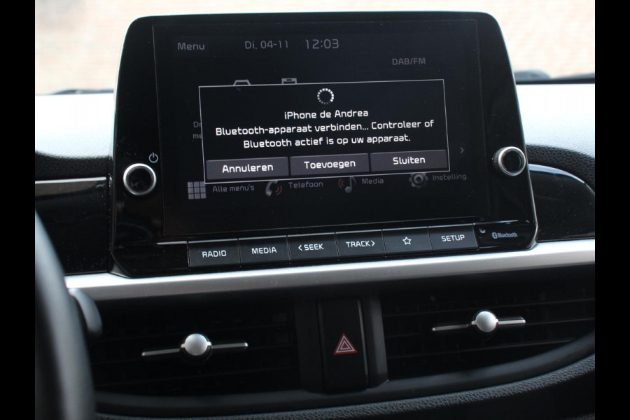 Kia Picanto 1.0 DPi Automaat DynamicLine Navigatie Apple Carplay/Android Auto Airco Camera DAB Lichtmetalen velgen Bluetooth