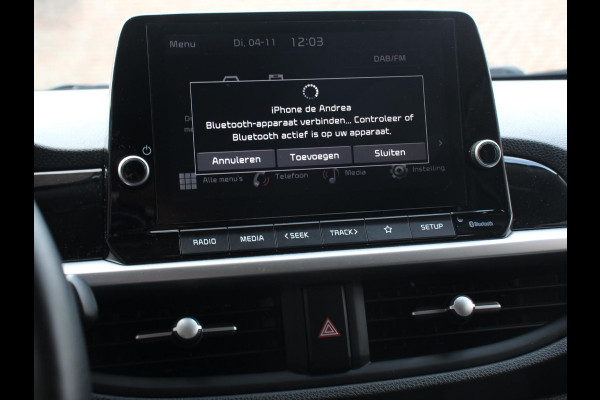 Kia Picanto 1.0 DPi Automaat DynamicLine Navigatie Apple Carplay/Android Auto Airco Camera DAB Lichtmetalen velgen Bluetooth