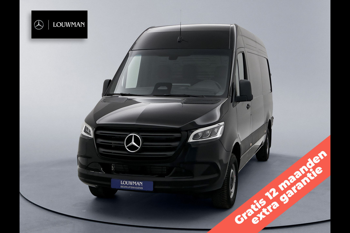 Mercedes-Benz Sprinter 317 1.9 CDI L2H2 Gratis 12 Maanden Extra Garantie BPM-Vrij Direct Leverbaar 3500 KG Trekgewicht Navigatie LED Achteruitrijcamera extra-garantie