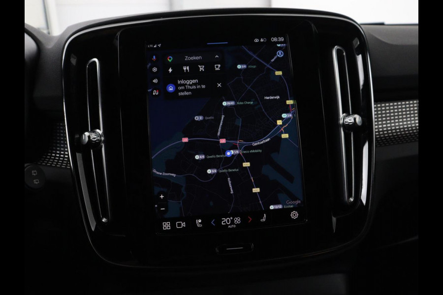 Volvo XC40 Recharge P8 AWD R-Design | SOH 90.6% | Leder/Alcantara | Stoelverwarming | Harman/Kardon | Adaptive cruise | Side Assist | Carplay | Stuurverwarming | Navigatie | Full LED | Camera