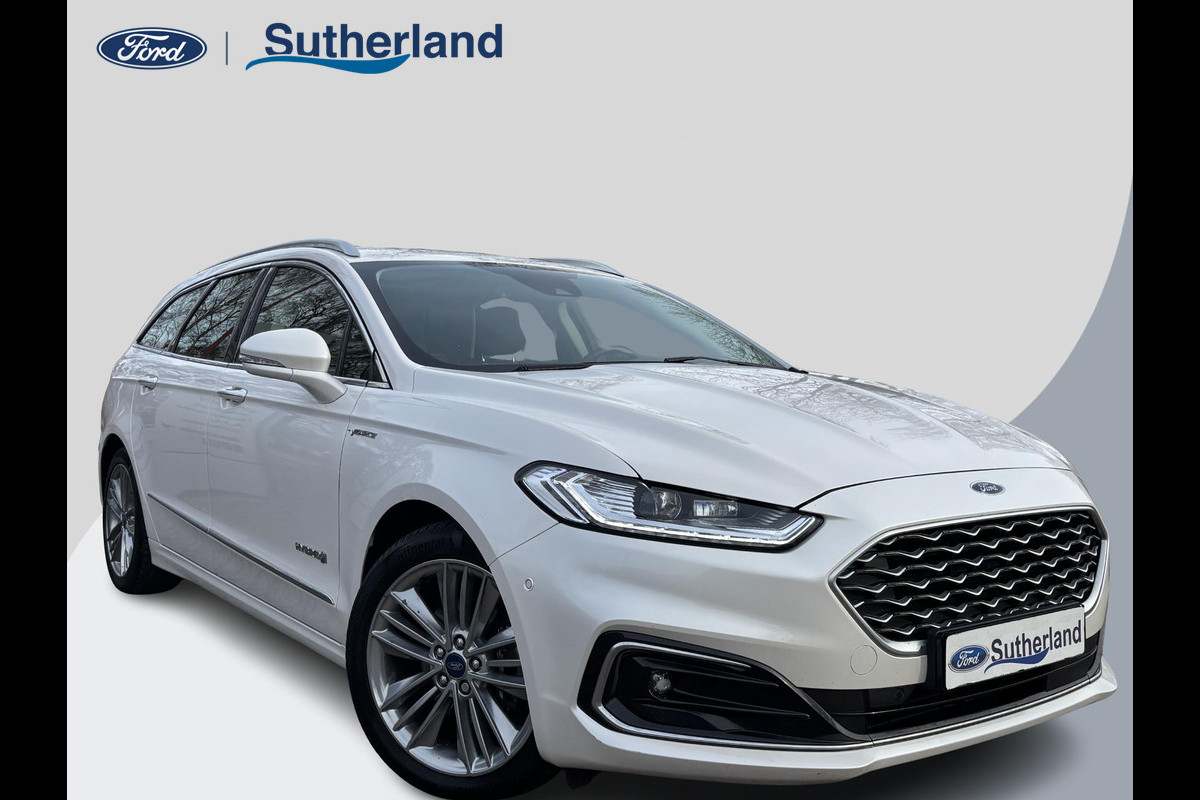 Ford Mondeo Wagon 2.0 IVCT HEV Vignale 187 pk | Panoramadak |  Adaptieve cruise  control |  Trekhaak | Winter Pack | Adaptive cruise control |  Achteruitrijcamera | Bestuurdersstoel Met Geheugen