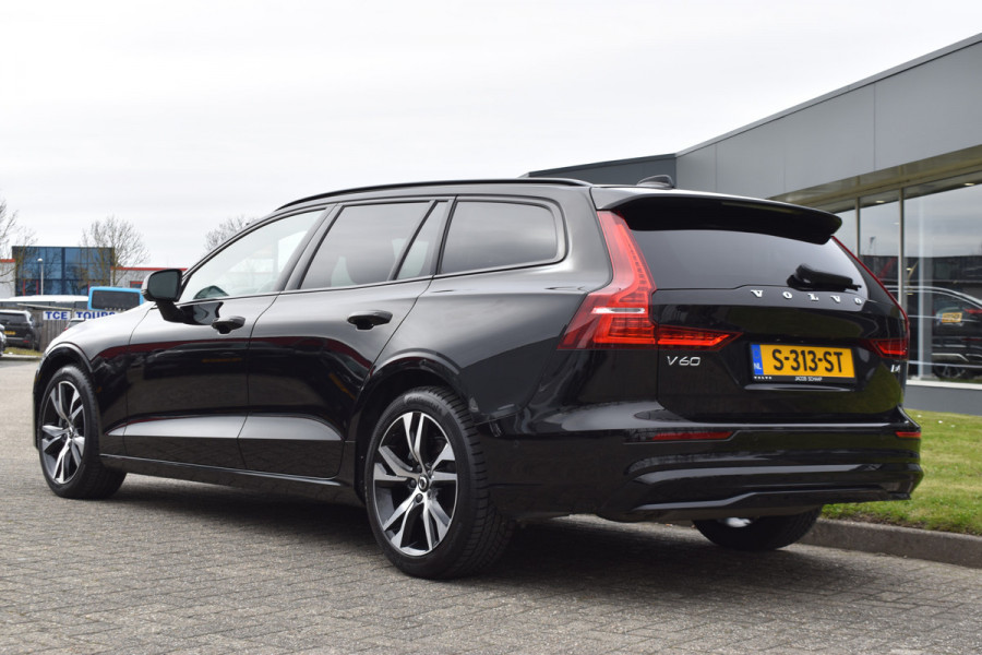 Volvo V60 B4 211PK Automaat Plus Dark | Trekhaak | ACC | Leder | Stoelverwarming | 360 Camera | 18"LMV |