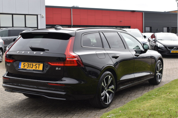 Volvo V60 B4 211PK Automaat Plus Dark | Trekhaak | ACC | Leder | Stoelverwarming | 360 Camera | 18"LMV |
