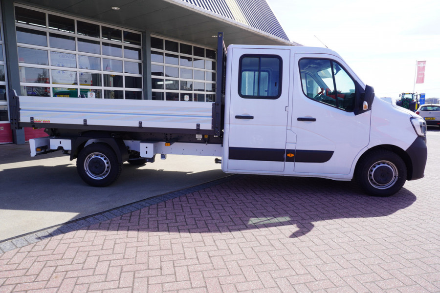 Renault Master T35 2.3 dCi 165PK EL Dubbelcabine Pick-up Kipper nr. V107 | Airco | Cruise | All season | bak 320 x 204