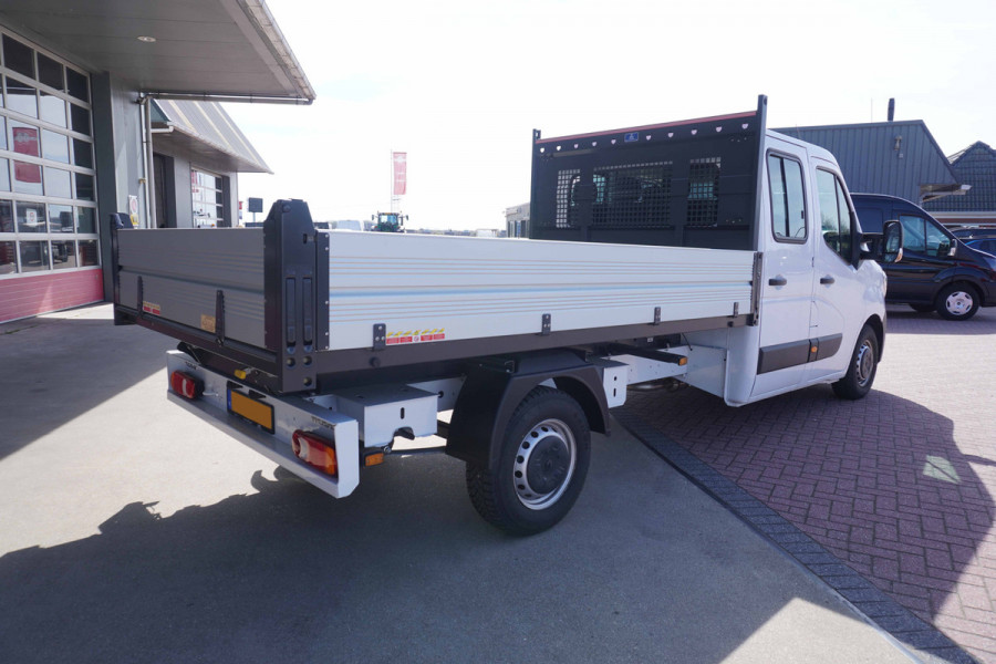 Renault Master T35 2.3 dCi 165PK EL Dubbelcabine Pick-up Kipper nr. V107 | Airco | Cruise | All season | bak 320 x 204