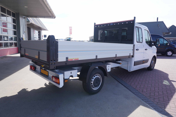 Renault Master T35 2.3 dCi 165PK EL Dubbelcabine Pick-up Kipper nr. V107 | Airco | Cruise | All season | bak 320 x 204