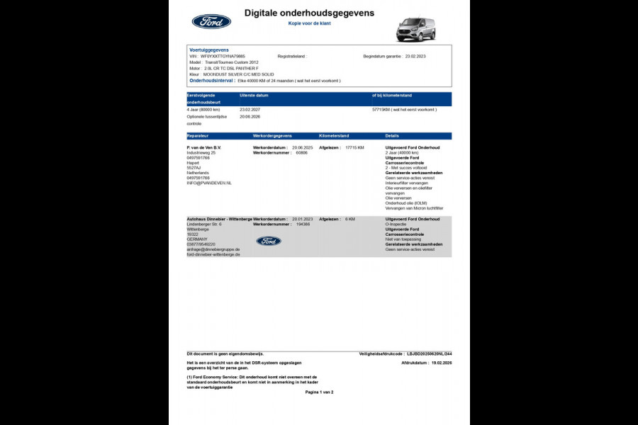 Ford Transit Custom 300 2.0 TDCI L1H1 Trend 130pk/96kW Automaat | BPM VRIJ! | | Dodehoek | Multimediascherm | Carplay | Camera | Voorruitverwarming | etc. etc. 79885