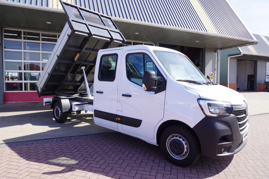 Renault Master T35 2.3 dCi 165PK EL Dubbelcabine Pick-up Kipper nr. V107 | Airco | Cruise | All season | bak 320 x 204