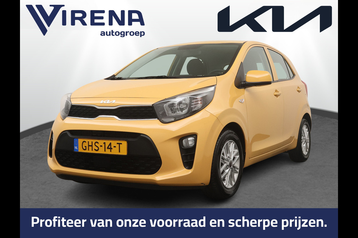 Kia Picanto 1.0 DPi DynamicLine - Cruise Control - Apple/Android Carplay - DAB - Lichtmetalen Velgen 14" - Airco - Fabrieksgarantie Tot 2031