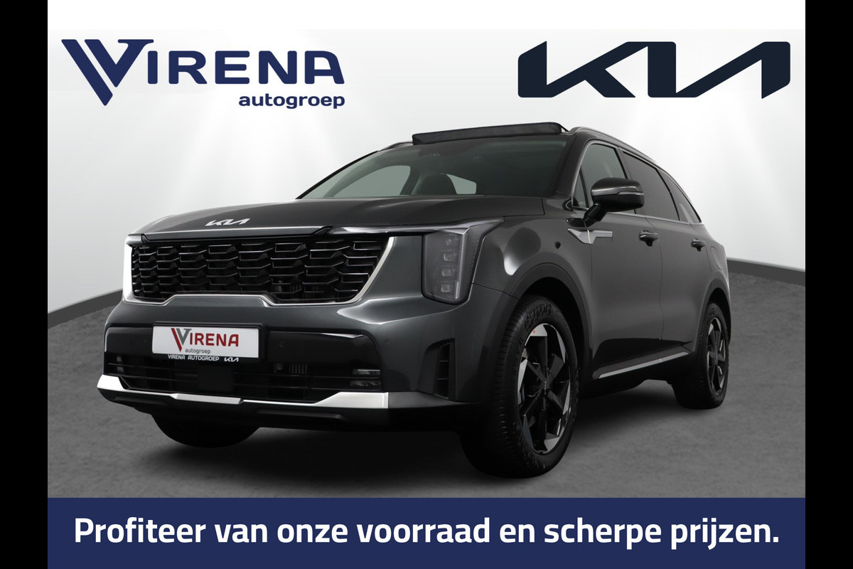 Kia Sorento 1.6 T-GDi Plug-in Hybrid 4WD DynamicPlusLine 7p. -  PanoramaSchuif-/kanteldak - Bose geluid - Stoelverwarming voor en achter - Fabrieksgarantie t/m 2033