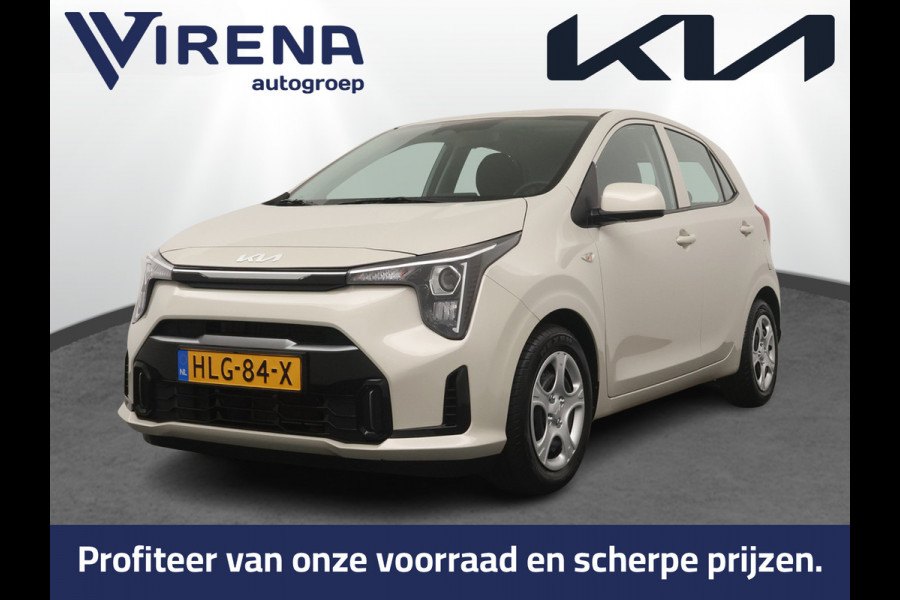 Kia Picanto 1.0 DPI DynamicLine Airco - Apple Carplay/Android Auto - Cruise Control - Navigatie - Achteruitrijcamera - - Fabrieksgarantie Tot 04-2032