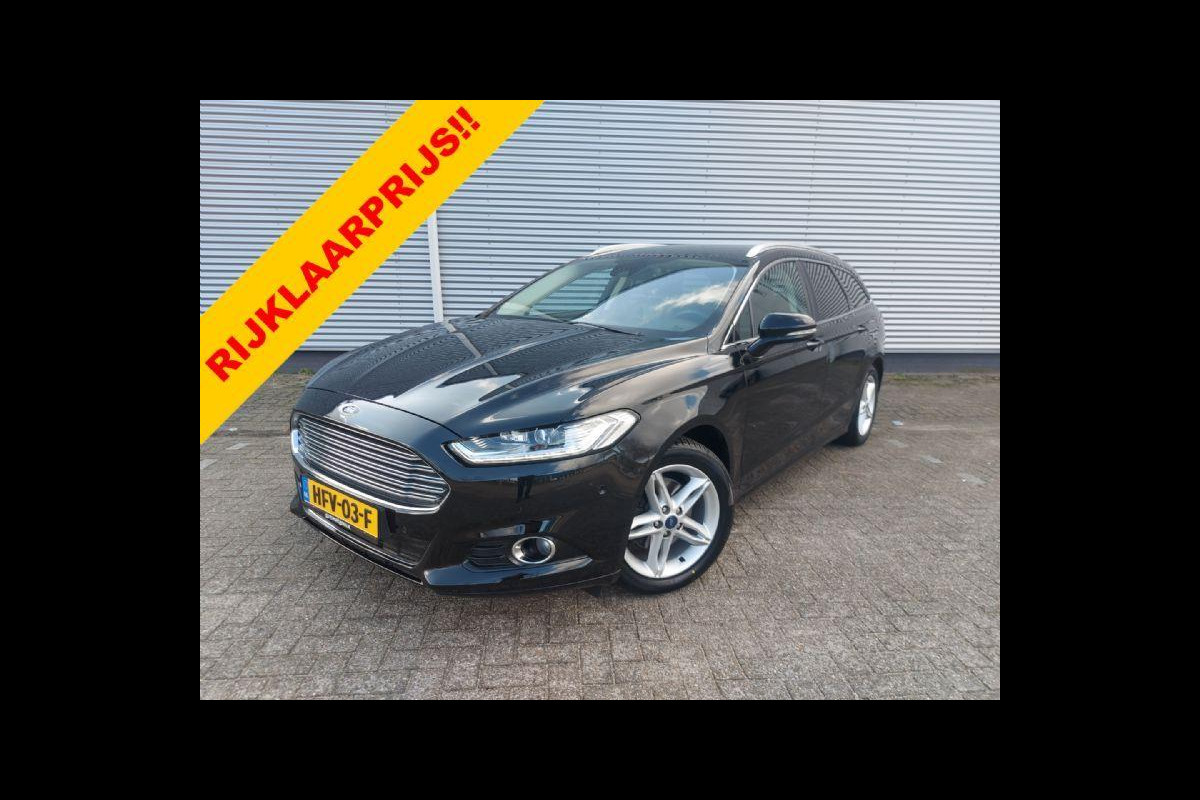Ford Mondeo Wagon 1.5 Titanium Lease Edition Automaat, airco,cruise,navigatie/camera,parkeersensoren,stoel/stuurverwarming,