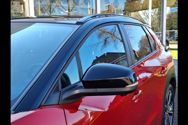 Toyota Bz4x 71,4 kWh Premium | Trekhaak, 20 inch, 360 camera, Half Leer, Bi-Tone, Dodehoekherkenning, Panoramadak, Parkeersensoren