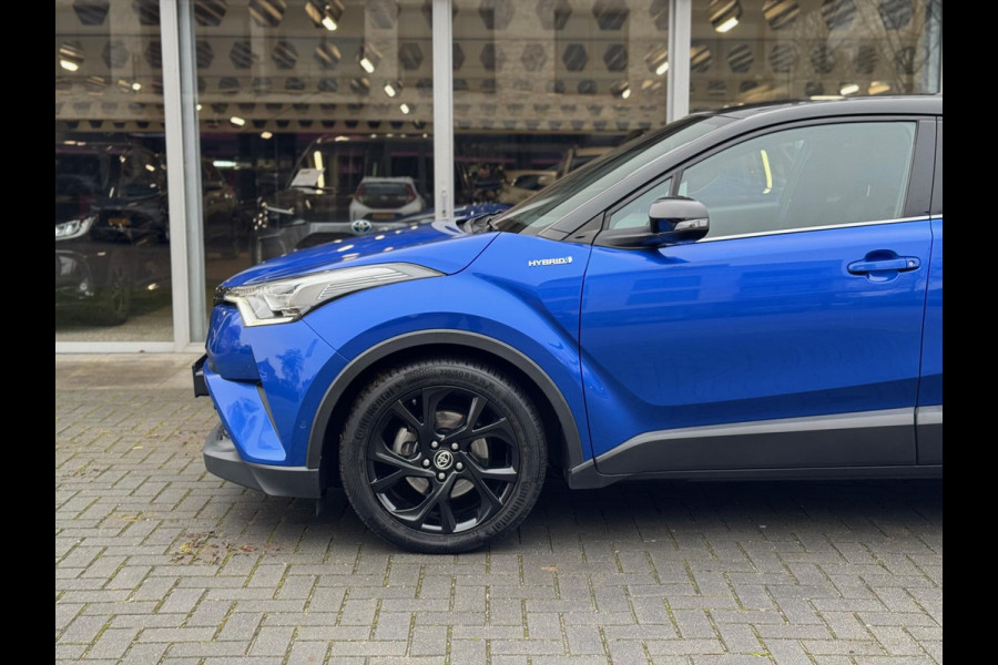 Toyota C-HR 1.8 Hybrid Bi-Tone Plus | JBL, Led Pakket, Half leer/Alcantara, Dodehoekherkenning, parkeersensoren, Stuurverwarming