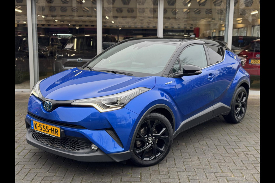 Toyota C-HR 1.8 Hybrid Bi-Tone Plus | JBL, Led Pakket, Half leer/Alcantara, Dodehoekherkenning, parkeersensoren, Stuurverwarming