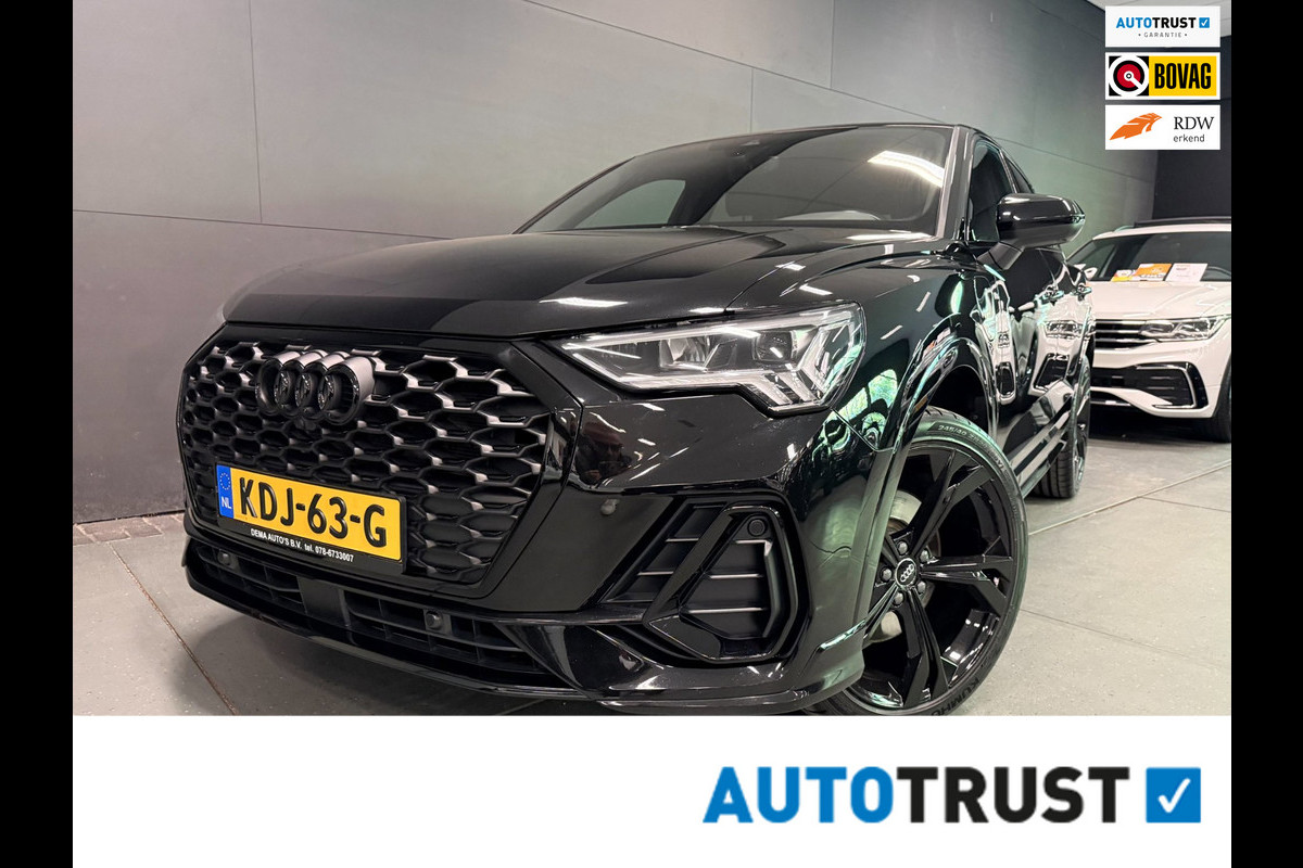 Audi Q3 Sportback 45 TFSI e 3X S-LINE BLACK-LINE 20''RS SOH-TEST/NAVI/DAB/CARPLAY/CAM/KEY-LESS/V-COCKPIT/LED//
