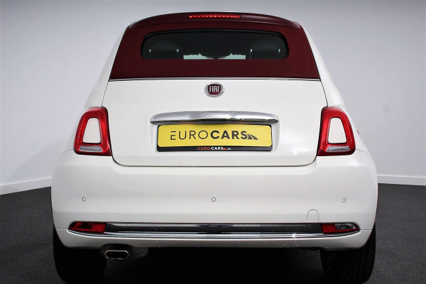 Fiat 500C 1.2 Star | Leder | Navigatie | Climate Control | Parkeer sensoren | Digitale Cockpit | Cruise control | LMV 16"