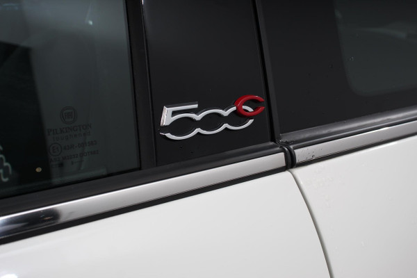 Fiat 500C 1.2 Star | Leder | Navigatie | Climate Control | Parkeer sensoren | Digitale Cockpit | Cruise control | LMV 16"