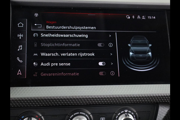 Audi A1 Sportback 25 TFSI Advanced edition 95pk | Navigatie via APP | 17 inch lichtmetalen velgen | Cruise controle | Parkeersensoren achter |