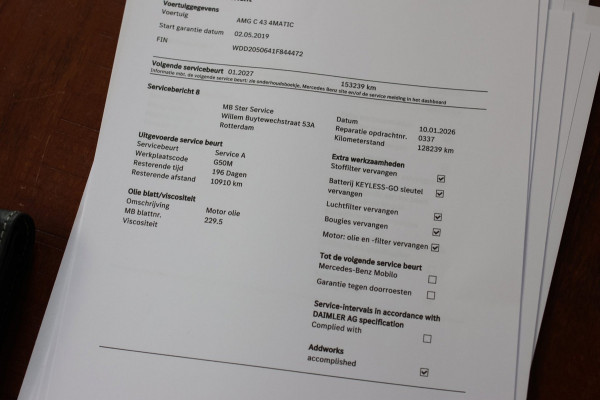 Mercedes-Benz C-Klasse AMG 43 4MATIC *Facelift*Perf. Stoelen*Burmester*Head-Up*Keyless*