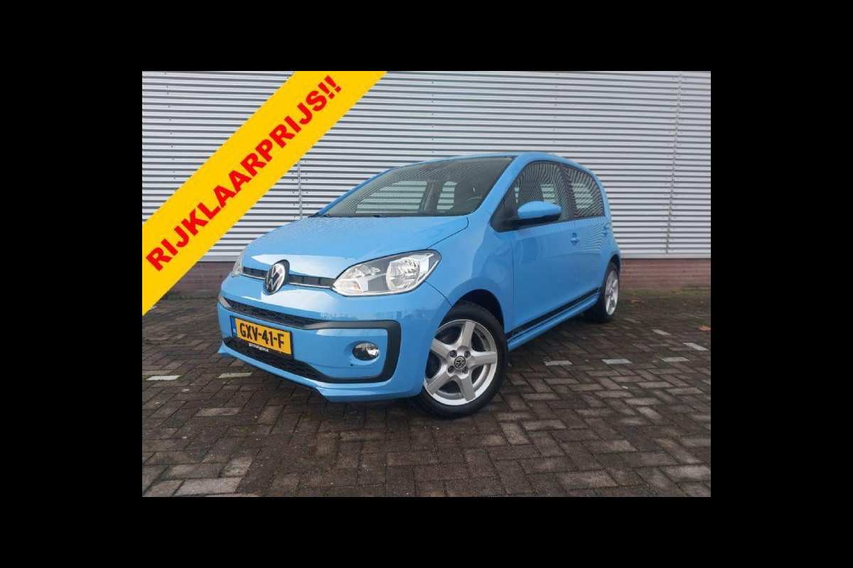 Volkswagen up! 1.0 BMT take up!, airco ,lane assist,cruisecontrol, stoelverwarming, achteruitrijcamera, parkeersensoren achter,