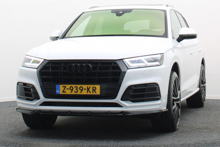 Audi Q5 55 TFSI e Quattro Plug-in Hybrid Competition S-Line Leer, Panoramadak, Cruise, Apple Carplay, Bluetooth, LED, Trekhaak, 21"